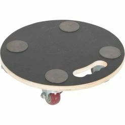 Vestil Hardwood Dolly with 15" Round Solid Wood Deck - 440 Lb. Capacity