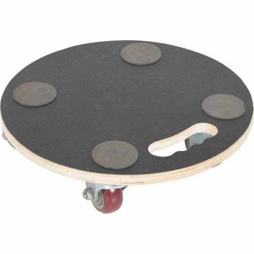 Vestil Hardwood Dolly with 15" Round Solid Wood Deck - 440 Lb. Capacity 3 Vestil Hardwood Dolly with 15" Round Solid Wood Deck - 440 Lb. Capacity