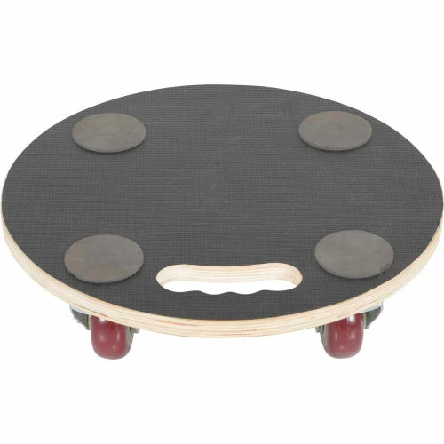 Vestil Hardwood Dolly with 15" Round Solid Wood Deck - 440 Lb. Capacity 5 Vestil Hardwood Dolly with 15" Round Solid Wood Deck - 440 Lb. Capacity - Image 3