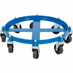 Vestil Drum Dolly OCTO-55-CI with Cast Iron Wheels for 55 Gallon Drums - 2000 Lb. Capacity -Dollies magasin en ligne VEI OCTO 55 CIC