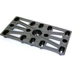 Valley Craft® Z84976A3 Plastic 12 x 24 Mini-Pallet for EZY-Tilt™ Pallet Fork Trucks -Dollies magasin en ligne Z84976A3 single 12 by 24 inch mini pallet right angle low perspective