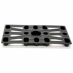 Valley Craft® Z84976A3 Plastic 12 x 24 Mini-Pallet for EZY-Tilt™ Pallet Fork Trucks -Dollies magasin en ligne Z84976A3 single 12 by 24 inch mini pallet straight shot top low perspective