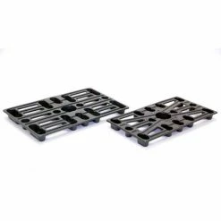 Valley Craft® Z84978A1 Plastic 15 x 24 Mini-Pallet for EZY-Tilt™ Pallet Fork Trucks -Dollies magasin en ligne Z84978A1 Z84976A3 mini pallets left angle shot mid perspective