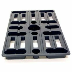 Valley Craft® Z84978A1 Plastic 15 x 24 Mini-Pallet for EZY-Tilt™ Pallet Fork Trucks -Dollies magasin en ligne Z84978A1 single 15 by 24 inch mini pallet side shot mid perspective