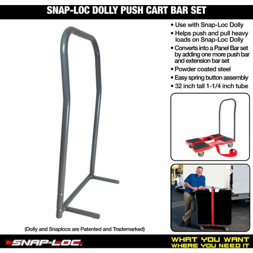 Snap-Loc® SLABPI Dolly Push Bar Set 4 Snap-Loc® SLABPI Dolly Push Bar Set - Image 2