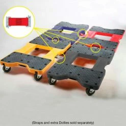 Snap-Loc™ Dolly SL1500D4B - 4" Casters - 1500 Lb. Cap. - Black -Dollies magasin en ligne snap loc dolly black 7