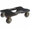 Snap-Loc™ All-Terrain Dolly SL1500D6B - 6" Casters - 1500 Lb. Cap. - Black -Dollies magasin en ligne snap loc dolly black all terrain 1