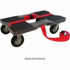 Snap-Loc™ All-Terrain Dolly SL1500D6B - 6" Casters - 1500 Lb. Cap. - Black -Dollies magasin en ligne snap loc dolly black all terrain 4