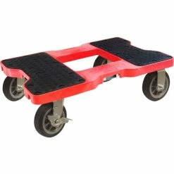 Snap-Loc™ All-Terrain Dolly SL1500D6R - 6" Casters - 1500 Lb. Cap. - Red