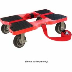 Snap-Loc™ All-Terrain Dolly SL1500D6R - 6" Casters - 1500 Lb. Cap. - Red -Dollies magasin en ligne snap loc dolly red all terrain 4