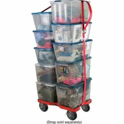 Snap-Loc™ All-Terrain Dolly SL1500D6R - 6" Casters - 1500 Lb. Cap. - Red -Dollies magasin en ligne snap loc dolly red all terrain 5