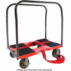 Snap-Loc™ All-Terrain Dolly SL1500D6R - 6" Casters - 1500 Lb. Cap. - Red -Dollies magasin en ligne snap loc dolly red all terrain 7
